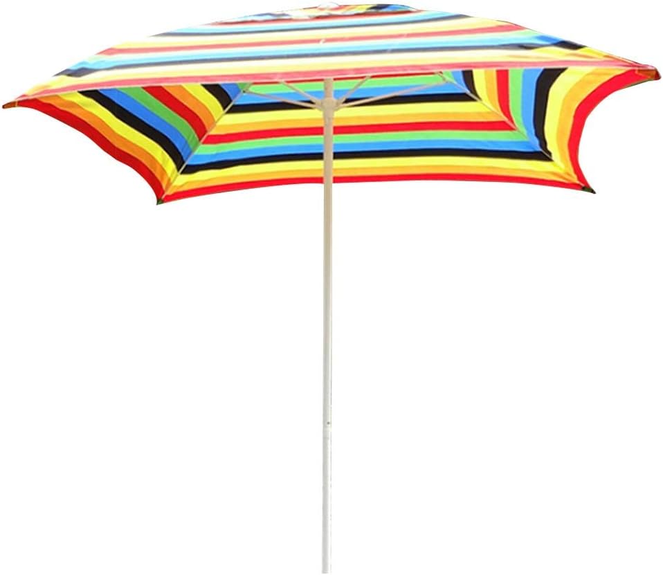 2.0M Sonnenschirm Schutz Garten Sonnenschirm, Überdachungsschirm für Standard Faltbarer UV-Schutz für Balkon Terrasse Garten Sonnenschirm Sonnenschutz Unterstand good