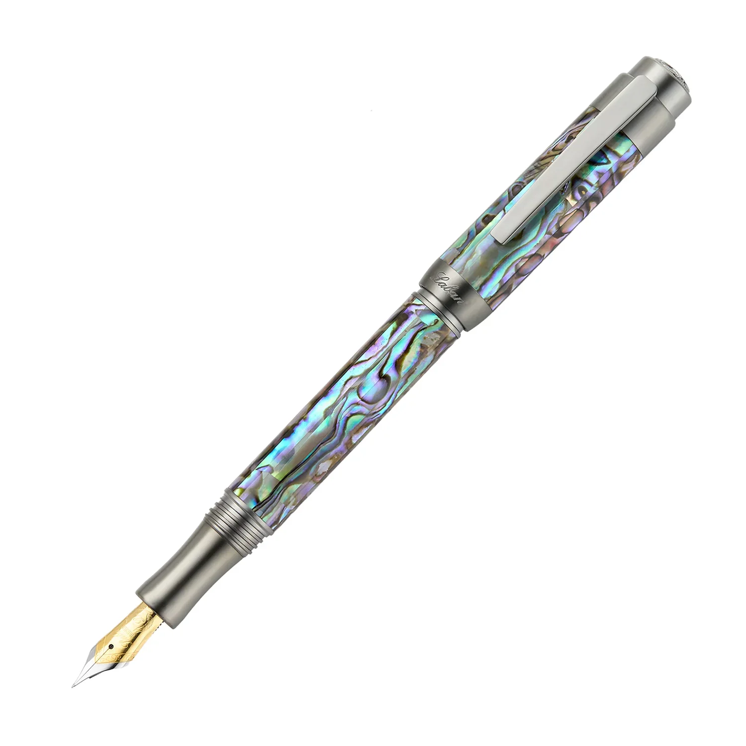 Laban Abalone Fountain Pen - Gunmetal