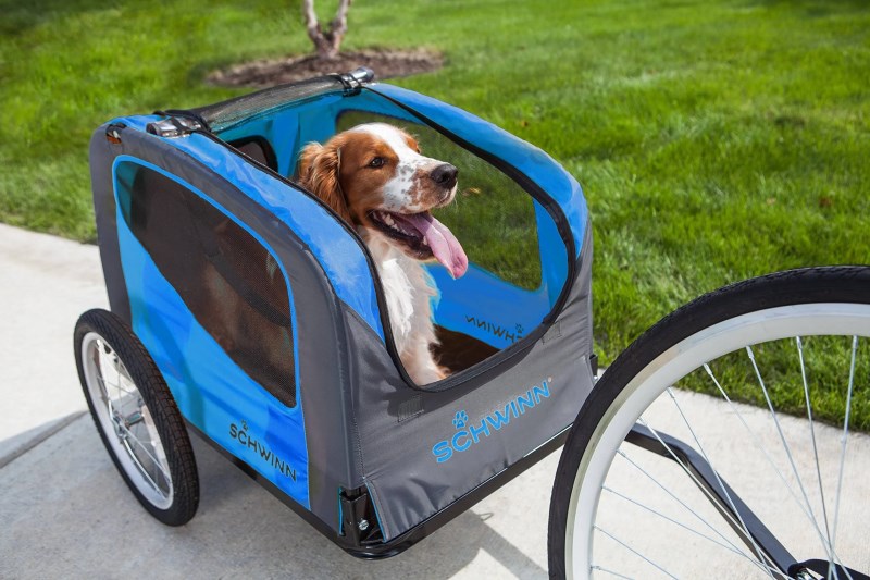 Schwinn Rascal Pet Trailer, Blue Grey