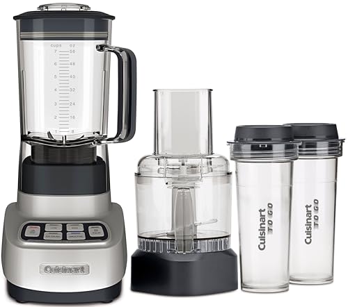 Cuisinart BFP 650 1 HP Blender/Food Processor, Silver, 3_cup: Home & Kitchen