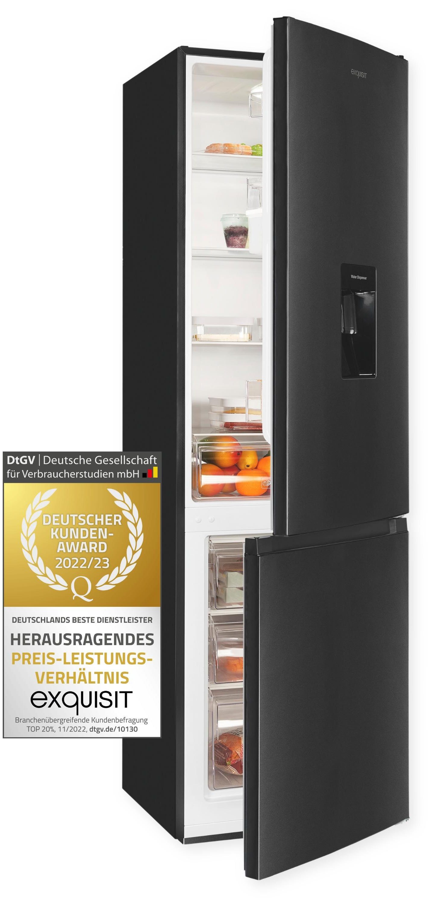 Kühl-/Gefrierkombination KGC265-70-WS-040E inoxlook-az