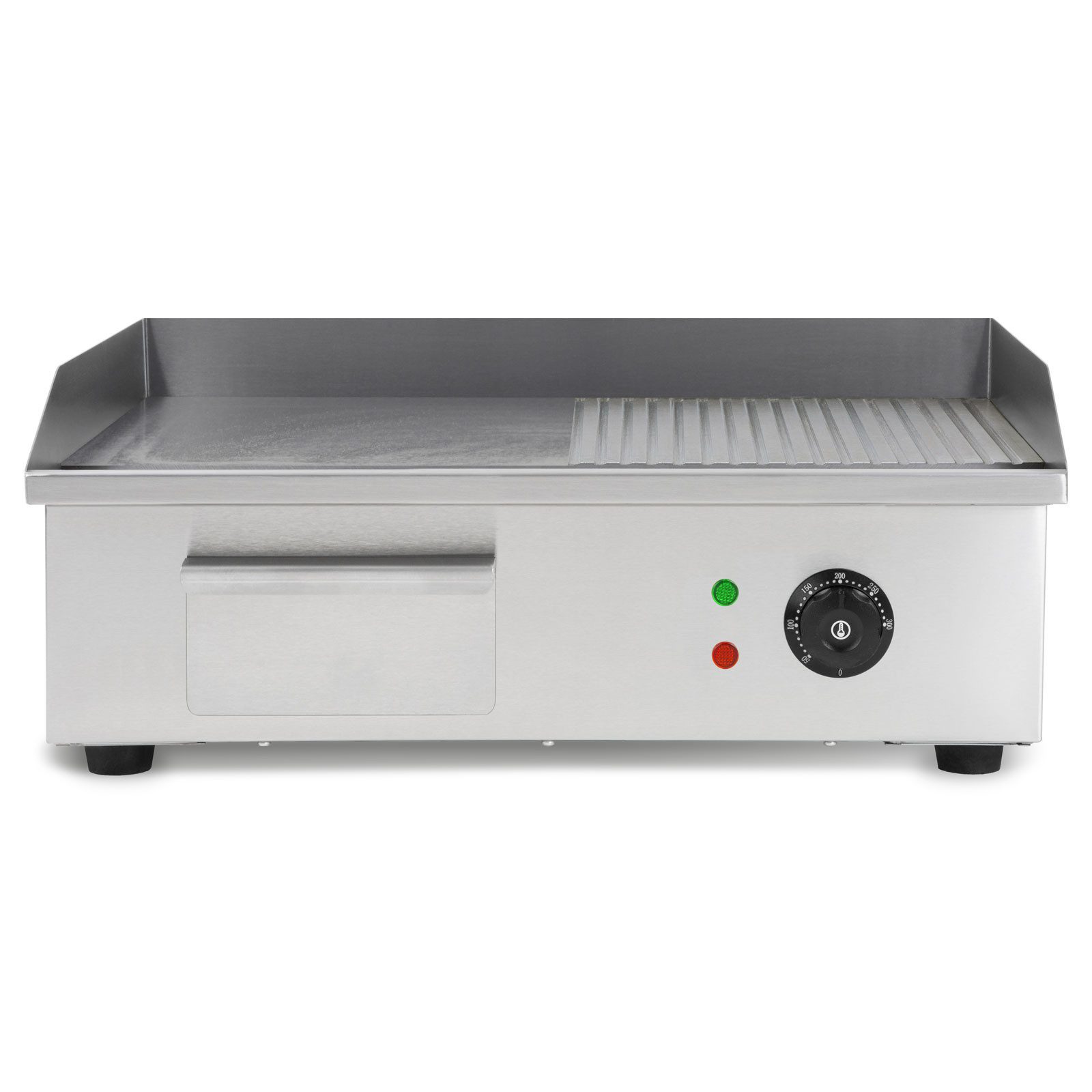 Elektrogrill Grillplatte Bratplatte Plancha Grill Elektrisch 3000W