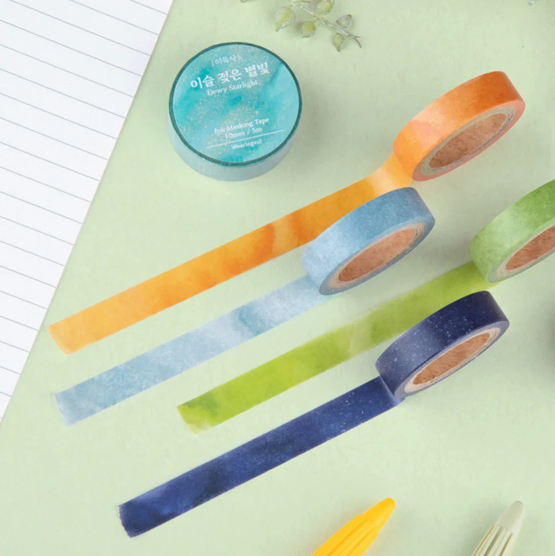 Wearingeul Ink Washi Tape - Korean Literature - The Exile of Flower