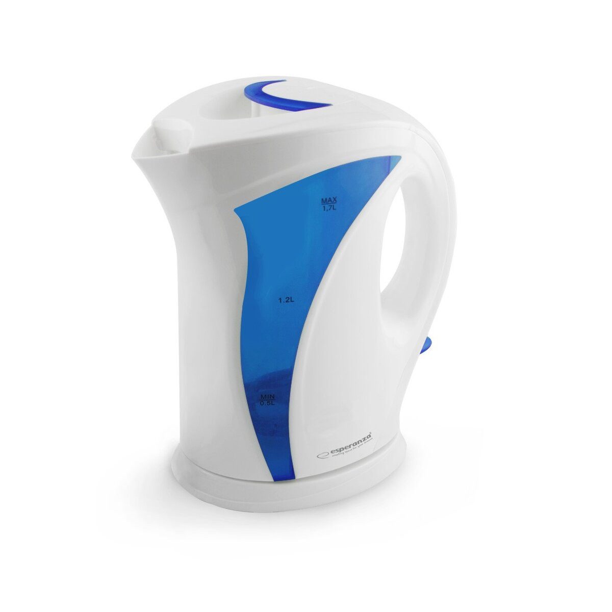 Wasserkocher Esperanza Iguazu Wasserkocher 1,7L Weiß-Blau
