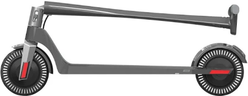 Unagi – The Model One E350 Ultralight Foldable Electric Scooter 15mi Max Operating Range & 15.5mph Max Speed – Grey