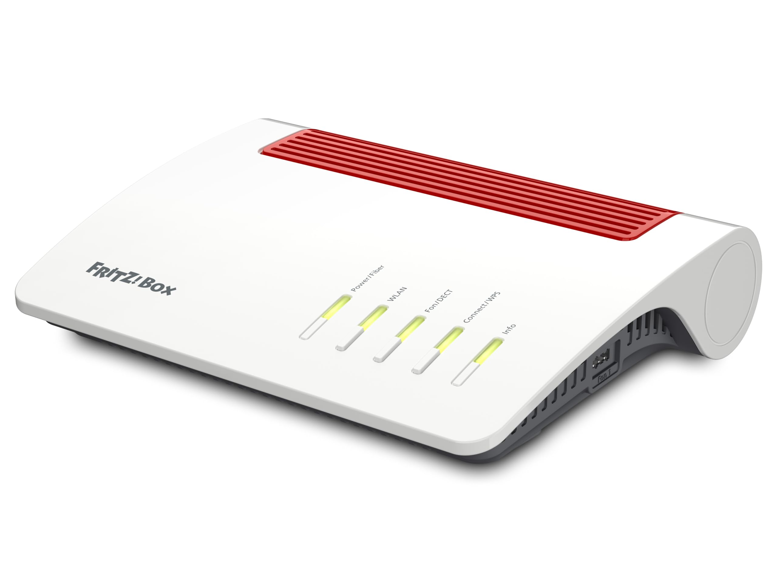 FRITZ!Box 5590 Fiber Glasfaser Router WLAN WiFi 6 bis zu 3,6 GBit pro Sekunde Mesh DECT USB Glasfaseranschluss