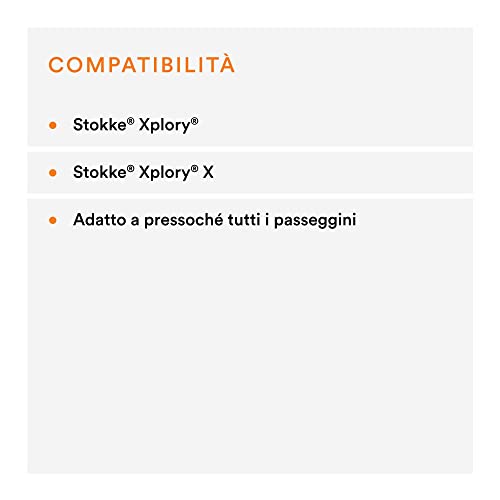 Stokke PramPack, Nero e arancione   Protegge il passeggino durante i viaggi   Leggero   Si ripone arrotolato per un minimo ingombro   Si adatta a quasi tutti i passeggini sul mercato : Prima infanzia