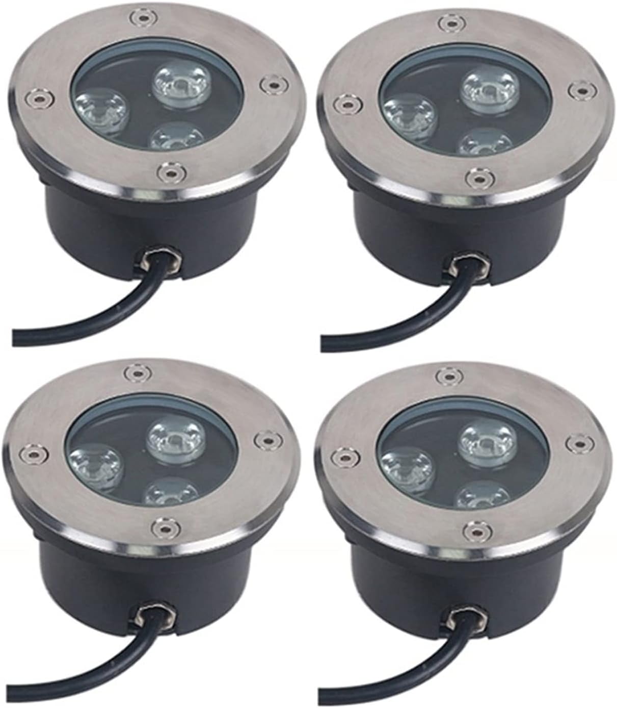 Wasserdichte LED-Deckleuchten für den Außenbereich, Garten, Terrasse und Innenhof, energieeffizient mit einfacher Installation