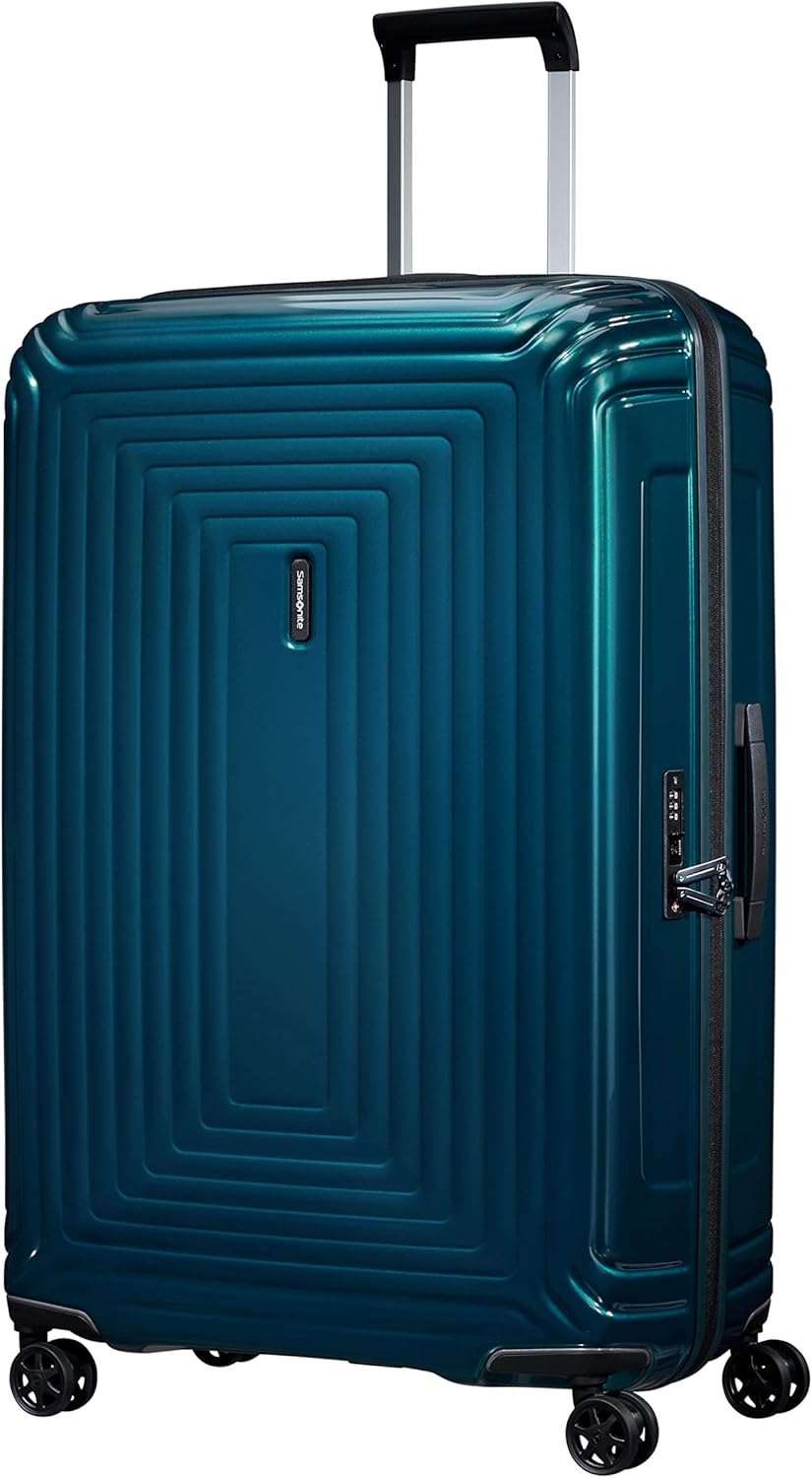 Samsonite Neopulse - Spinner XL, Valigia, 81 cm, 124L, Blu (Metallic Blue)