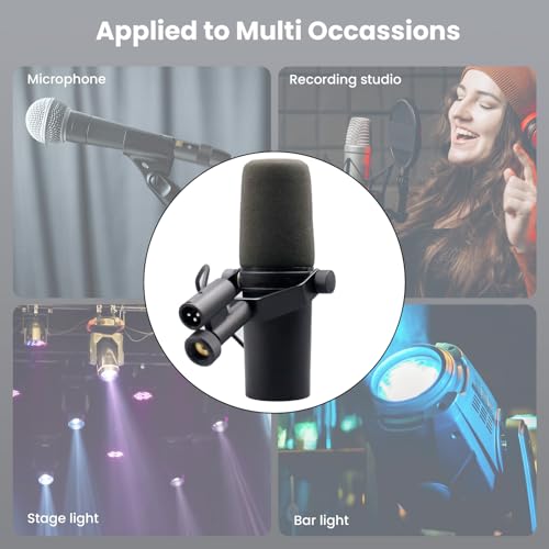 Microfono vocale dinamico professionale SM7B con risposta regolare in frequenza per lo studio e la radiodiffusione : Strumenti Musicali