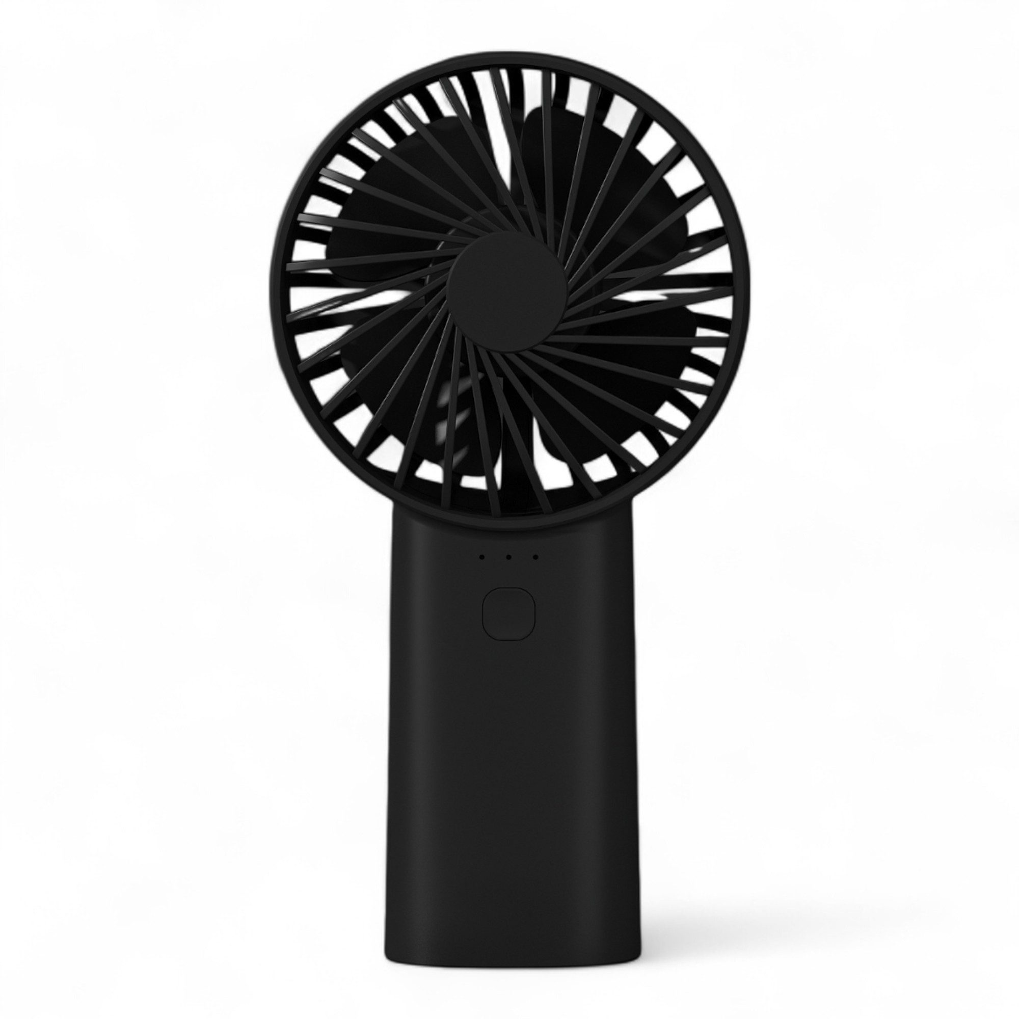 Mini USB-Ventilator Mini Handventilator 4000mAh Akku – Leise, Tragbar, USB-C & LED-Licht