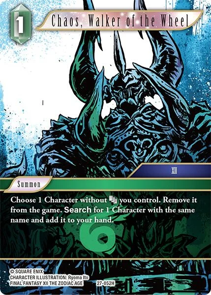 Chaos, Walker of the Wheel (27-052H) (Journey of Discovery)