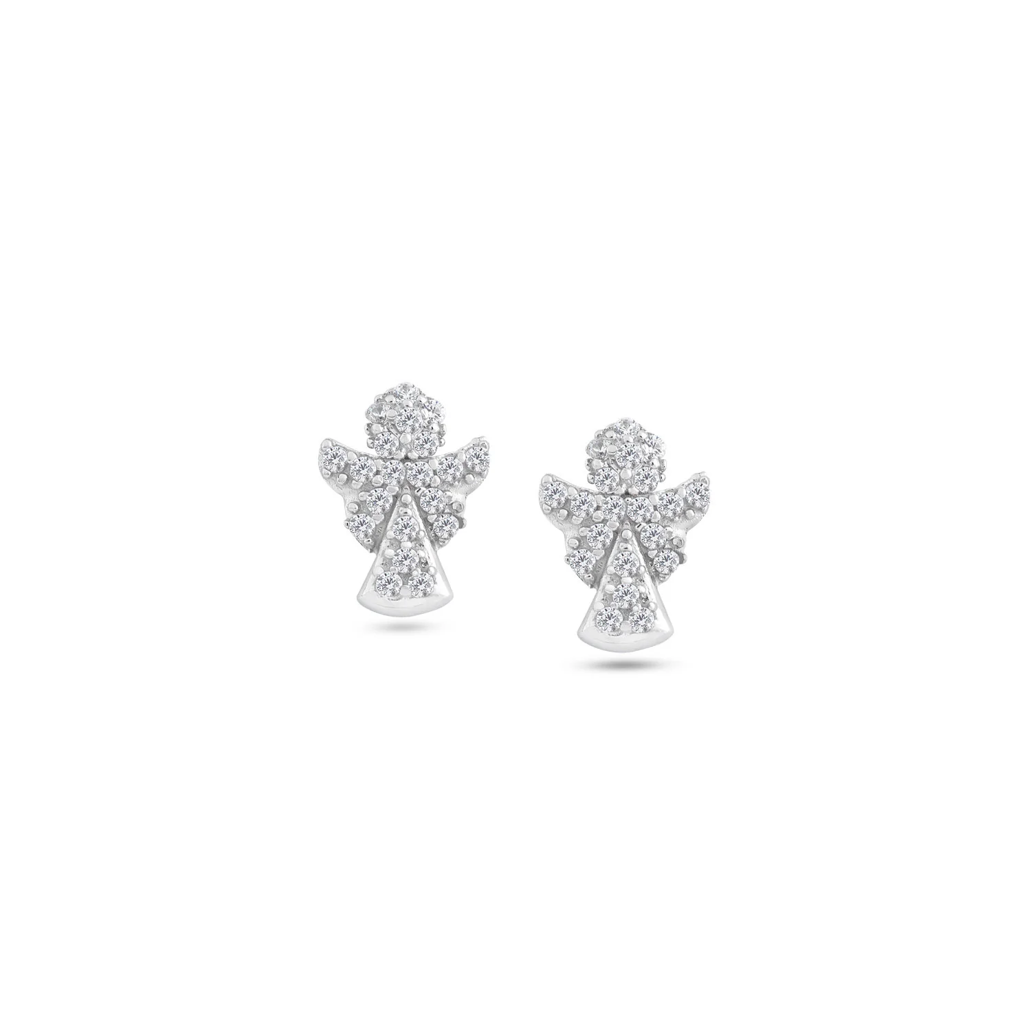 Orecchini Ambrosia Gioielli Angelo in oro bianco AOZ 371