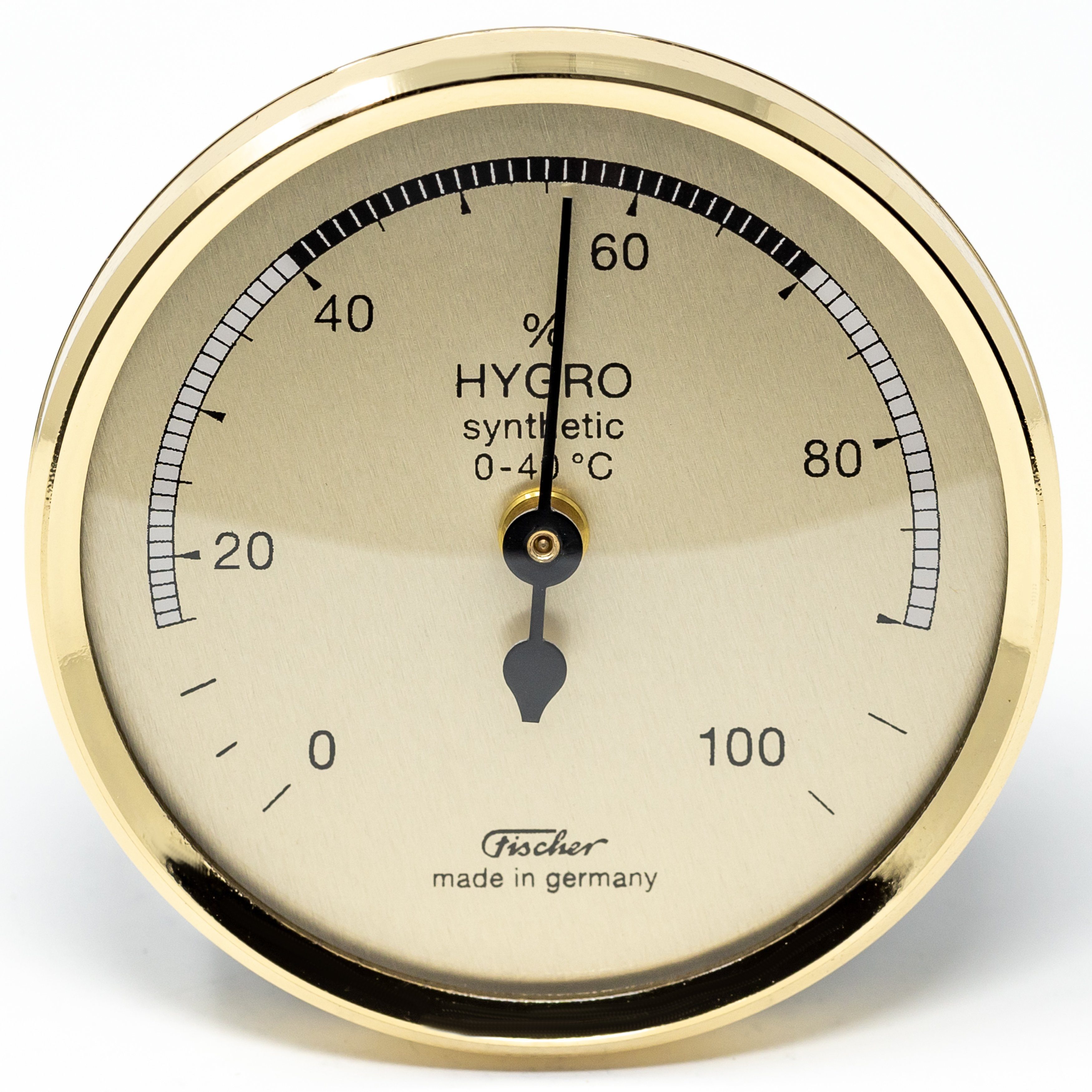 Hygrometer Fischer 150, Hygrometer synthetic 68 mm Made in Germany