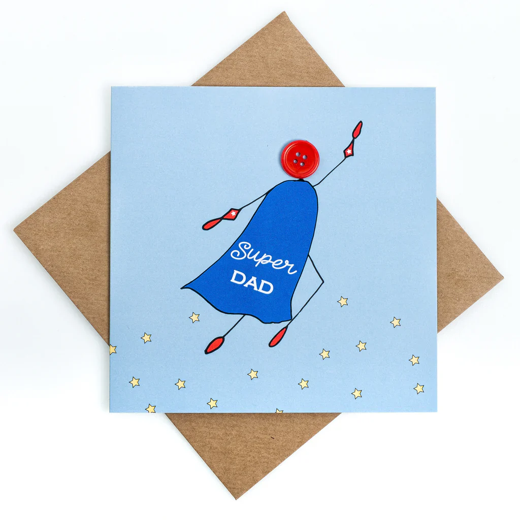 Little Paper Mill Super Dad Card