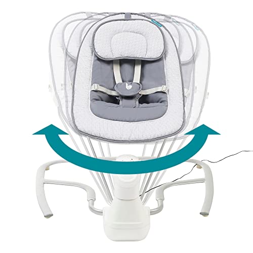 Babymoov Swoon Light Altalena elettrica Multifunzione, Legno, Grey, 1 unità (Confezione da 1) : Amazon.it: Prima infanzia