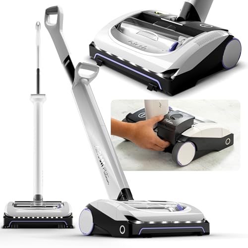 Gtech AirRAM Platinum Cordless Vacuum Cleaner   Includes Anti Hair Wrap Brush Bar   Perfect for Carpet and Hardwood Floors   Rechargeable 22v Li ion Battery   Lightweight (7 lbs.)