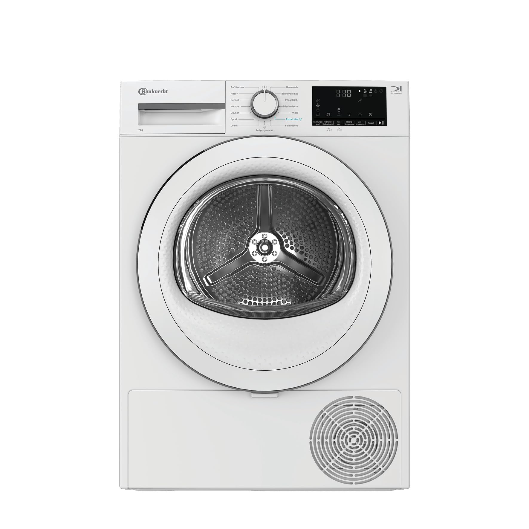 Wärmepumpentrockner BT 7RC WW mit 7 kg Fassungsvermögen und Precision Dry, EEK C, Slim Design, weiß