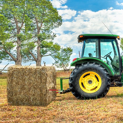 49" Heuballenspeer, 3000 lbs Kapazität mit Mutter und Hülse