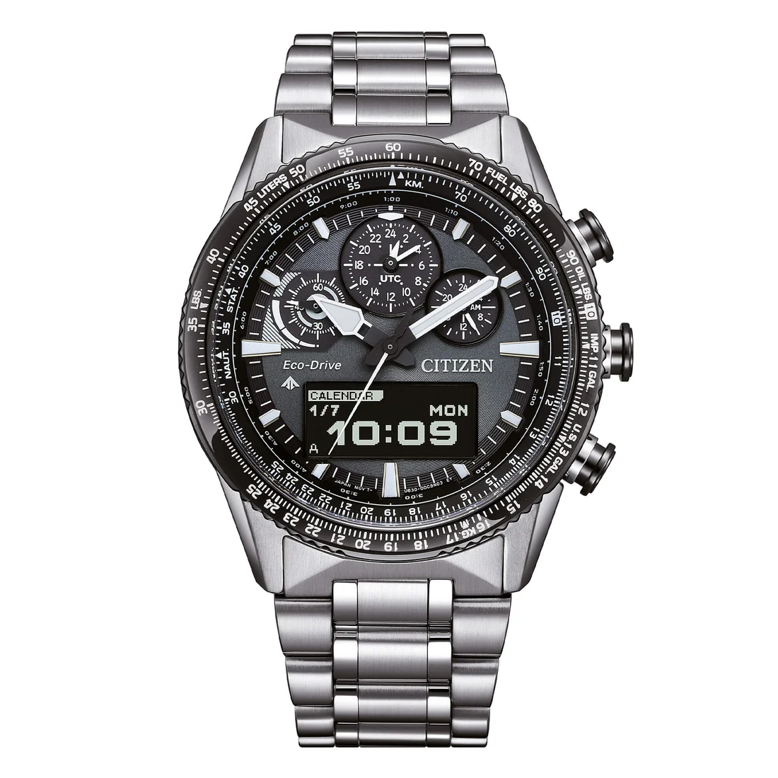 Orologio Citizen JV2006-55H Promaster Sky nero chrono ibrido