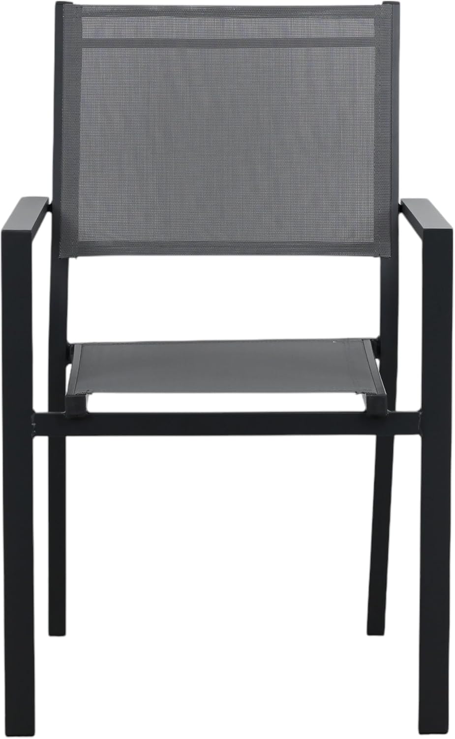 Totò Piccinni Salina Extendable Aluminium Rectangular Table Ideal for Garden with Slatted Top with Modern Design (Anthracite, Table Set 200/300 + 8 Armchairs)