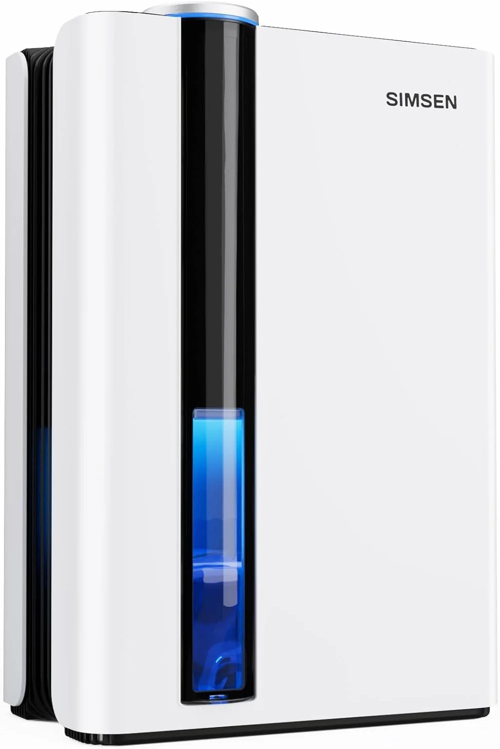 SIMSEN 95oz Dehumidifiers for Home, 800 sq ft Dehumidifier Reusable Filter, Small Dehumidifier with Drain Hose, Dehumidifiers for Bedroom Bathroom Basements Closet RV