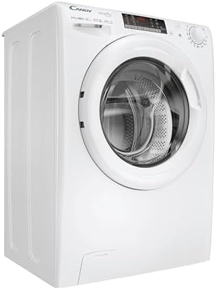 Candy Smart Pro Inverter Lavasciuga Slim 6+4 Kg, Libera Installazione, 1400 Giri, Classe A-20%, Programmi Rapidi, Connessa, App hOn, AxLxP 85x60x45, Bianca - COW 4644TWM61-S