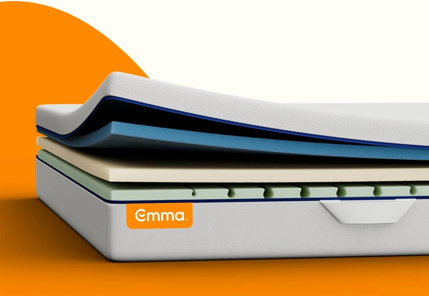 Emma One+ 3-Zonen Schaummatratze mit abnehmbarem Thermobezug