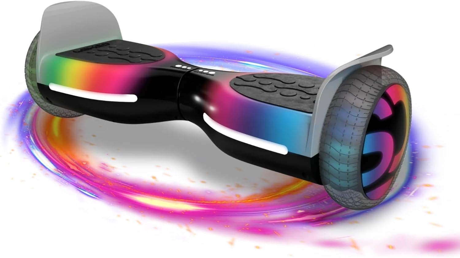 Lexgo Hoverboard per Bambini PHANTOM - Overboard Elettrico con Telaio in Acciaio, Ruote da 6,5'' e 2 motori Brushless da 250W - Hoverboard per Bambini con velocità fino a 10km/h e Autonomia di 10km