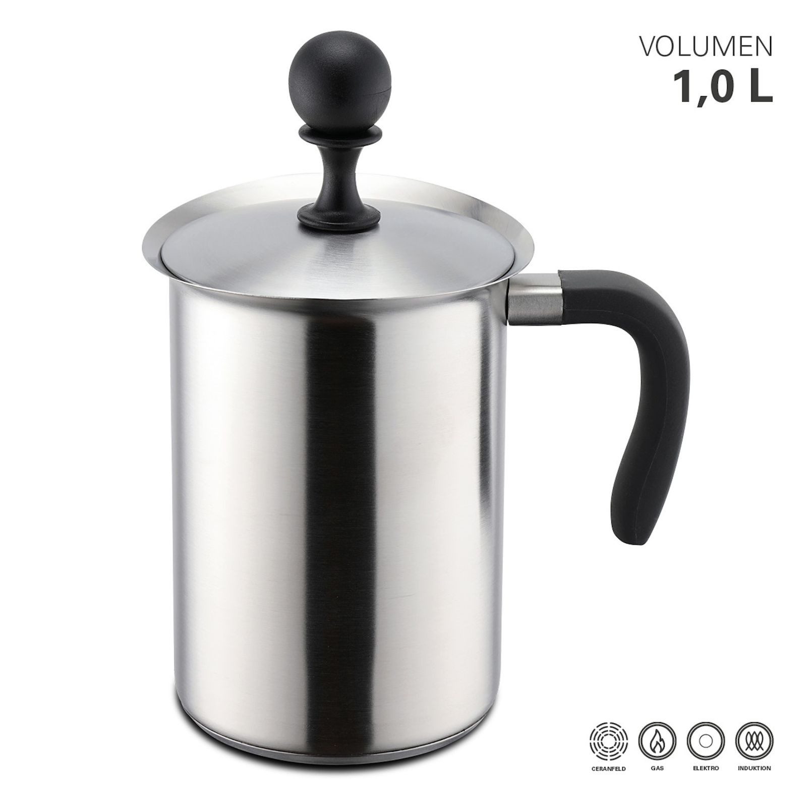 Milchaufschäumer Edelstahl Milchaufschäumer 1000ml