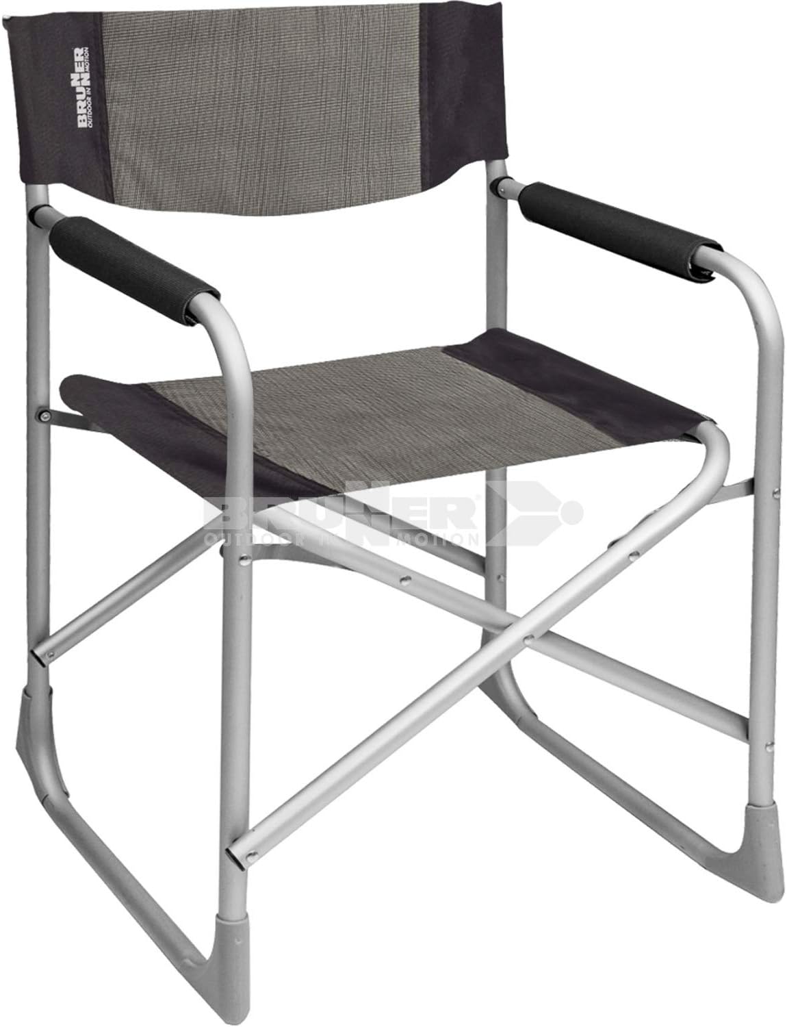 BRUNNER 0404184N.C20 Sedia Regista Captain, Grigio/Nero