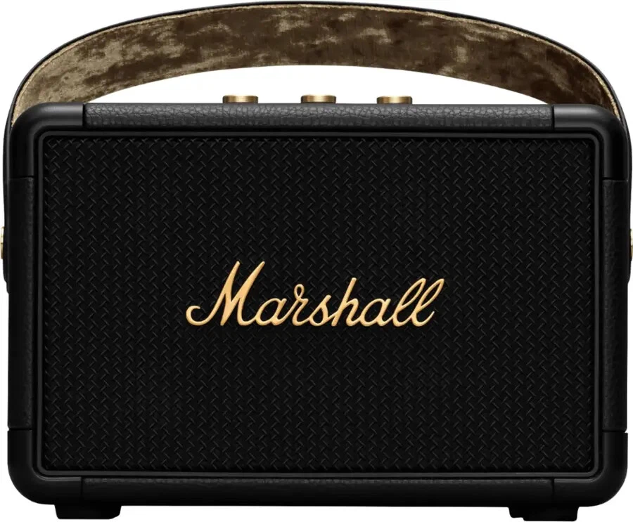 Marshall Kilburn II Draagbare Bluetooth Speaker, Zwart en Messing