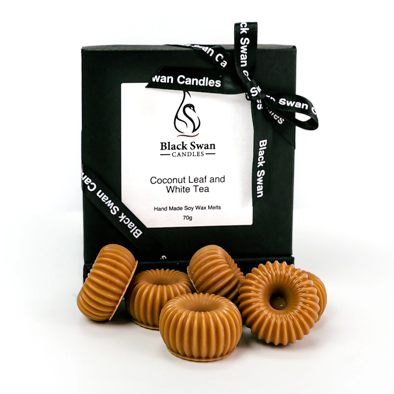 Black Swan Candles - Coconut Leaf & White Tea Wax Melts