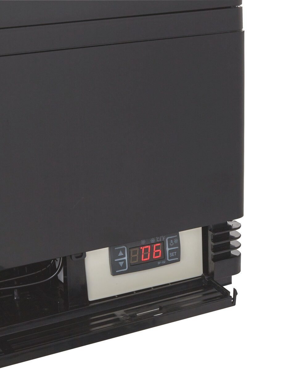 Kühlschrank Kühlvitrine 85 L - LED mit Glastür I abschließbar