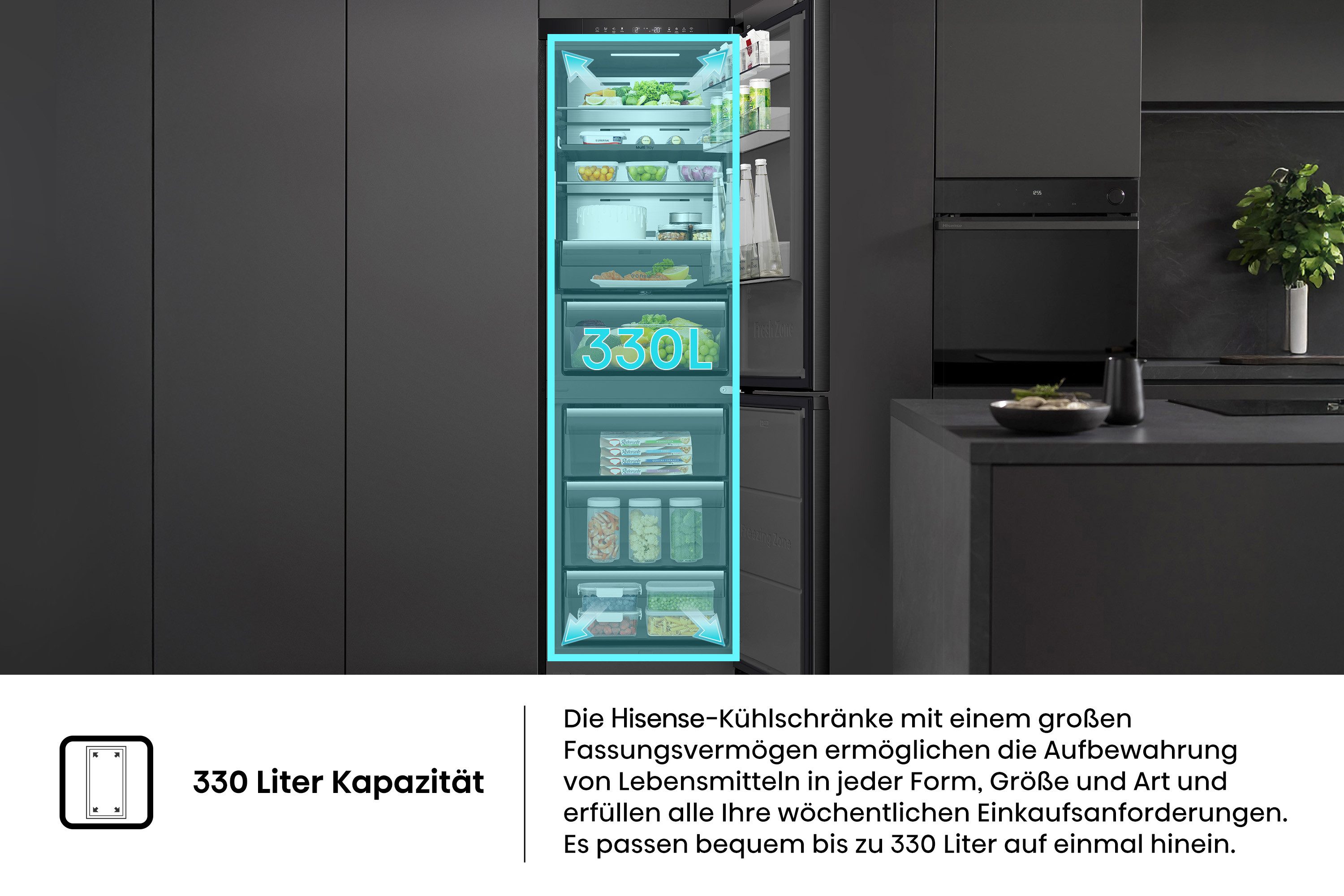Kühl-/Gefrierkombination RB5K330GSFC