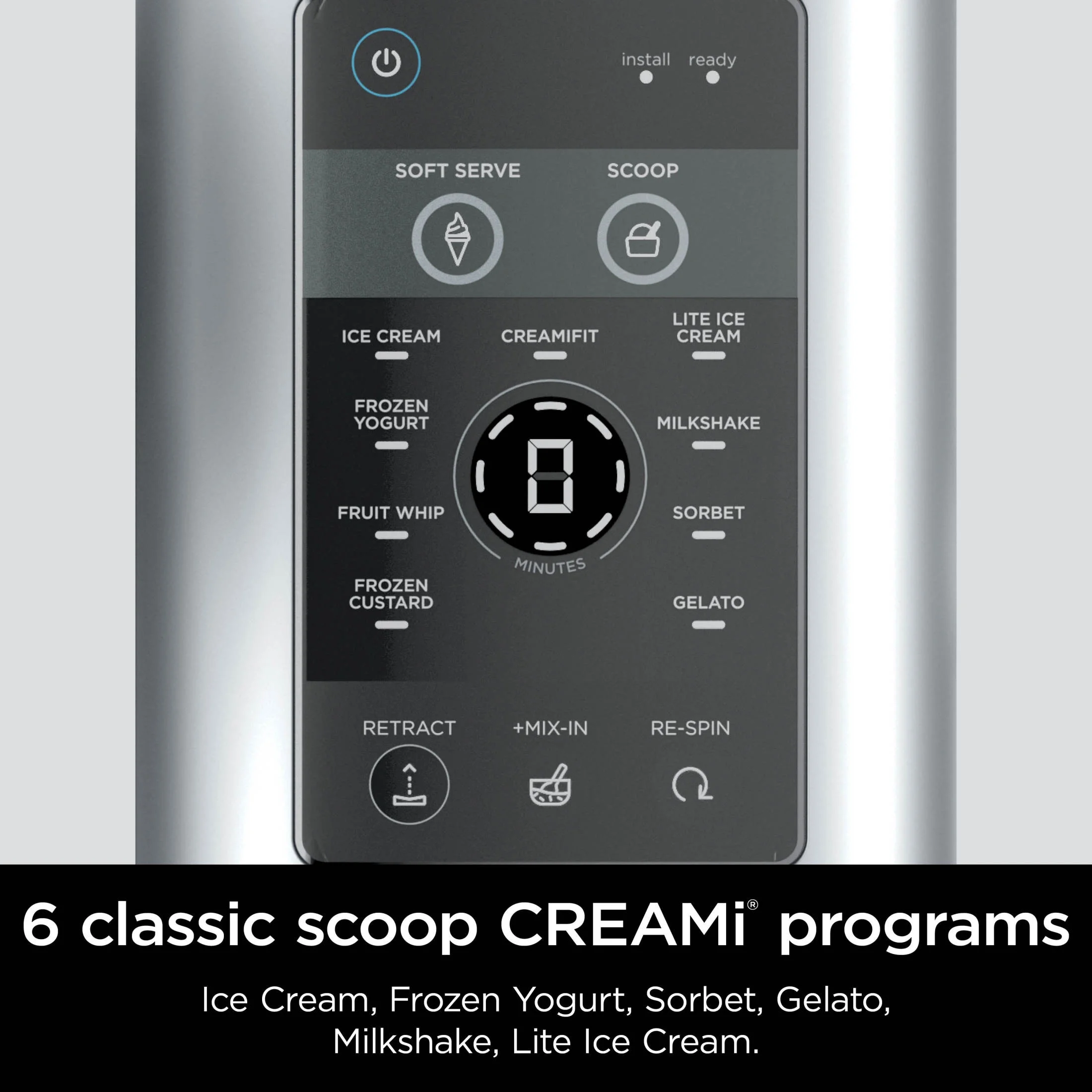 Ninja Swirl? by CREAMi? Soft Serve and Ice Cream Maker, 13 One-Touch Programs, NC701