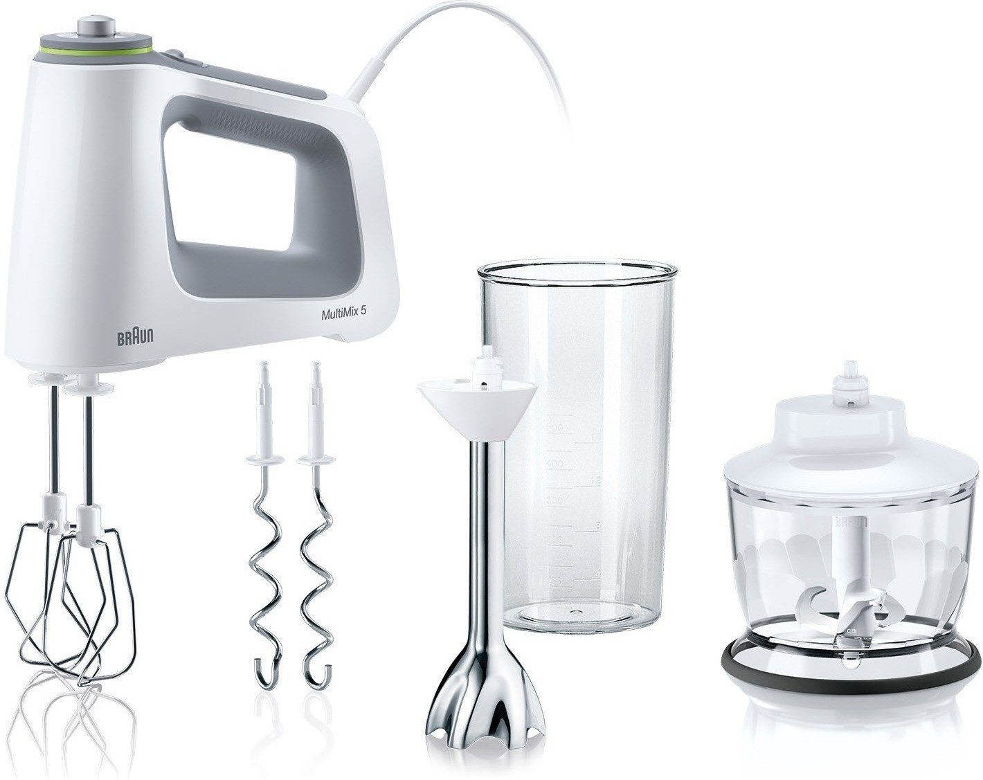 Handmixer HM5137WH Handmixer Leistungsbedarf: 750 W, Geschwindigkeitsstufen: 9