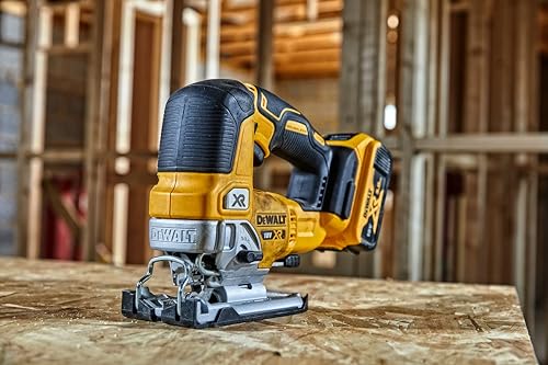 DEWALT DCS334N XJ Seghetto alternativo Brushless con impugnatura a staffa XR 18V senza batterie ne caricabatteria : Fai da te