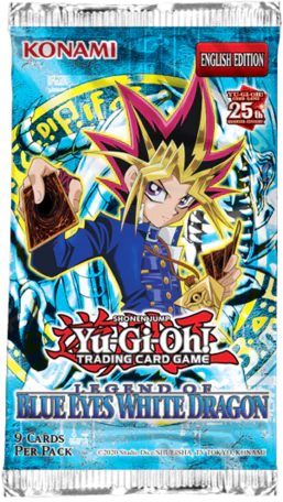 Yugioh -  Legend of Blue Eyes White Dragon (25th Anniversary Edition) Booster Pack