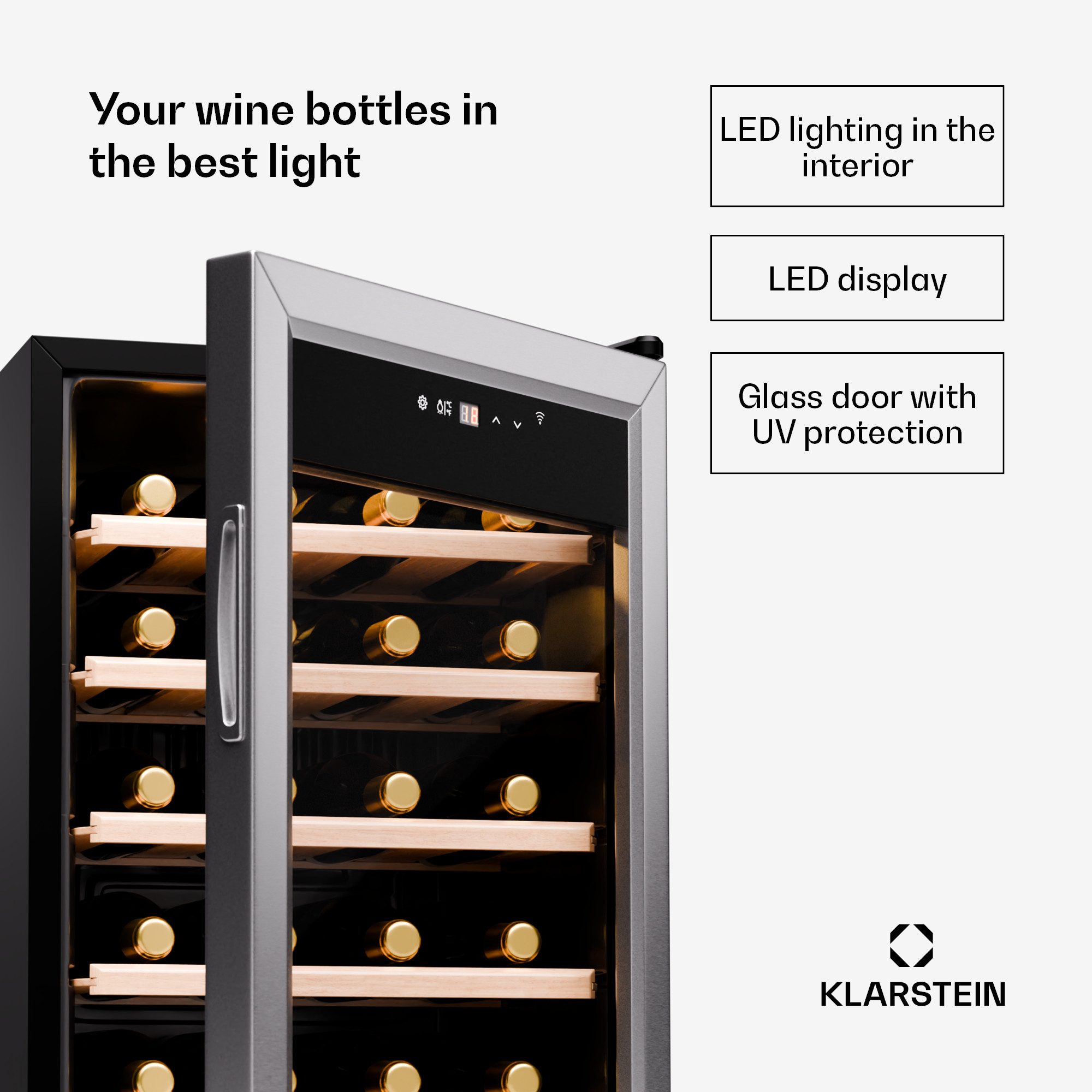 Weinkühlschrank Shiraz Premium Smart 24 SS