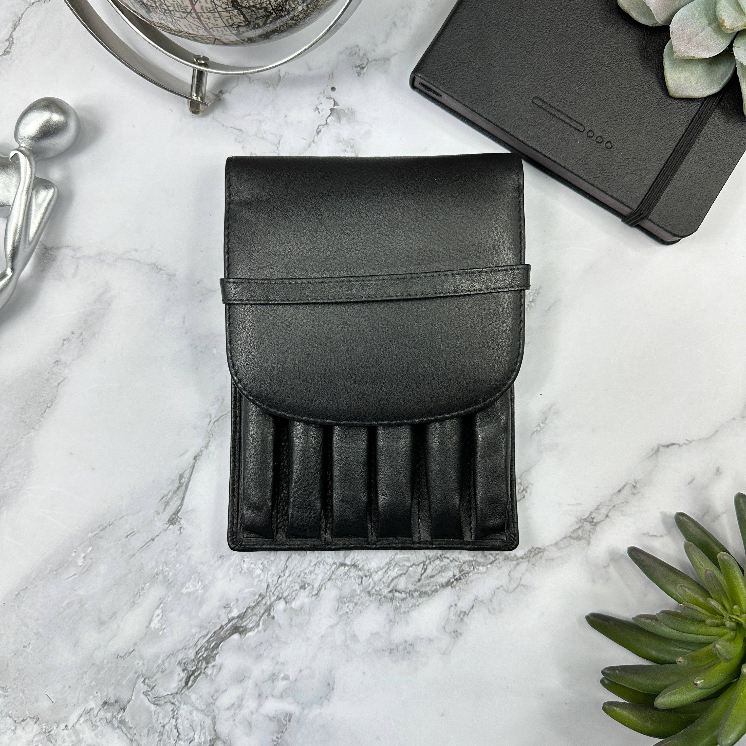 Girologio - Leather 6 Pen Case