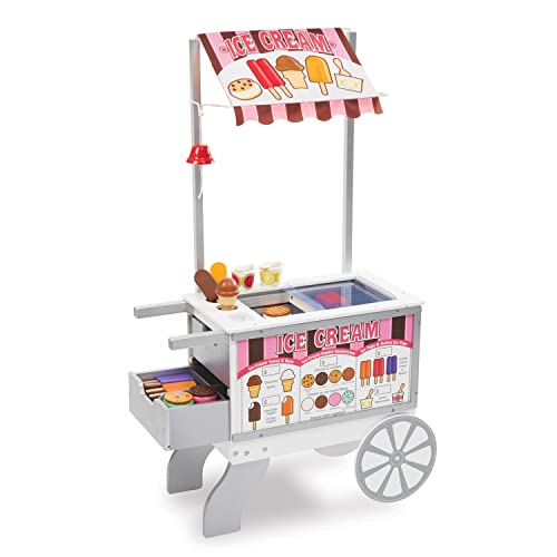 Melissa & Doug Carretto in Legno Snack e Dolciumi, Set da Gioco e Cucina da Gioco per Bambini, 40 Pezzi, 3 , Gioco Montessori, Regalo per Bambini e Bambine : Giochi e giocattoli