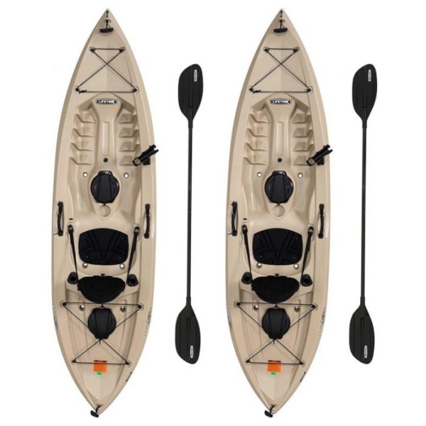 2025 Lifetime 90806 Tamarack Angler 100 Viskajak ?C 2-pack (inclusief peddels) Seizoensaanbiedingen
