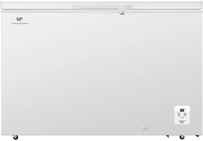 Continental Gefriertruhe, 130 x 40 x 84,5 cm, 372 l, Weiß, Edison CECC372WD, Klasse D