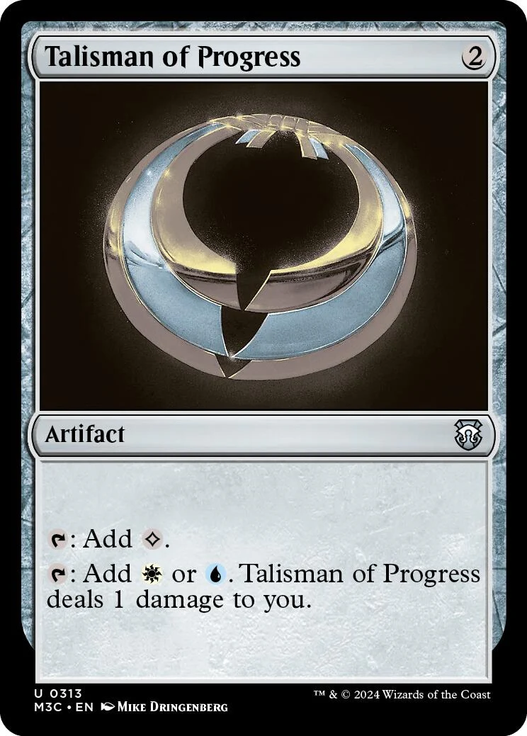 Talisman of Progress (Ripple Foil) (313) (M3C)
