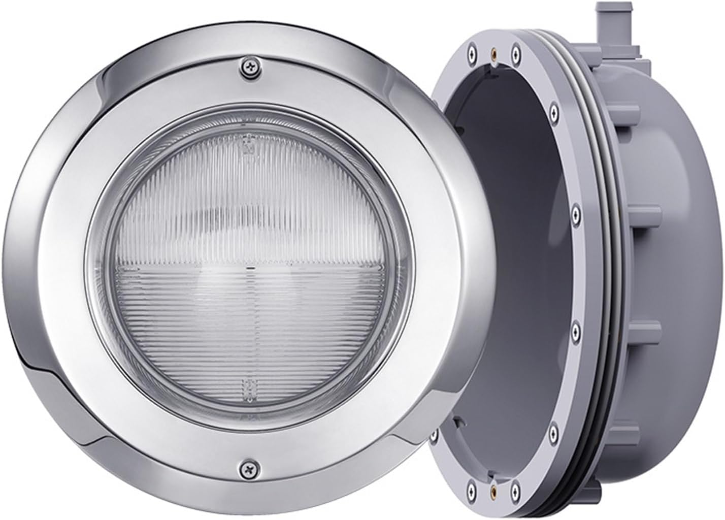 Poolbeleuchtung, Schwimmbadbeleuchtung RGB Bluetooth Dimmen LED Unterwasserlicht Unterwasserlicht(Warm White,50W)
