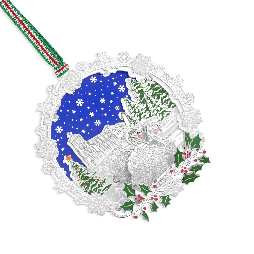 Newbridge Silverware | Swan Christmas Tree Decoration