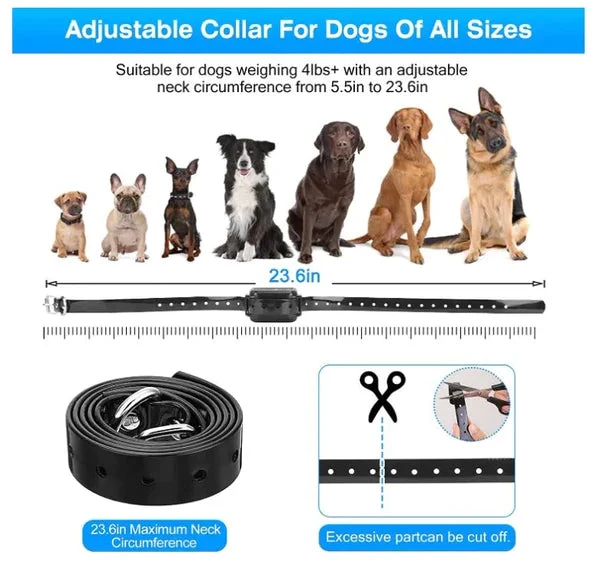 Wireless Dog Fence System �C Adjustable 1650ft Range & Portable Design