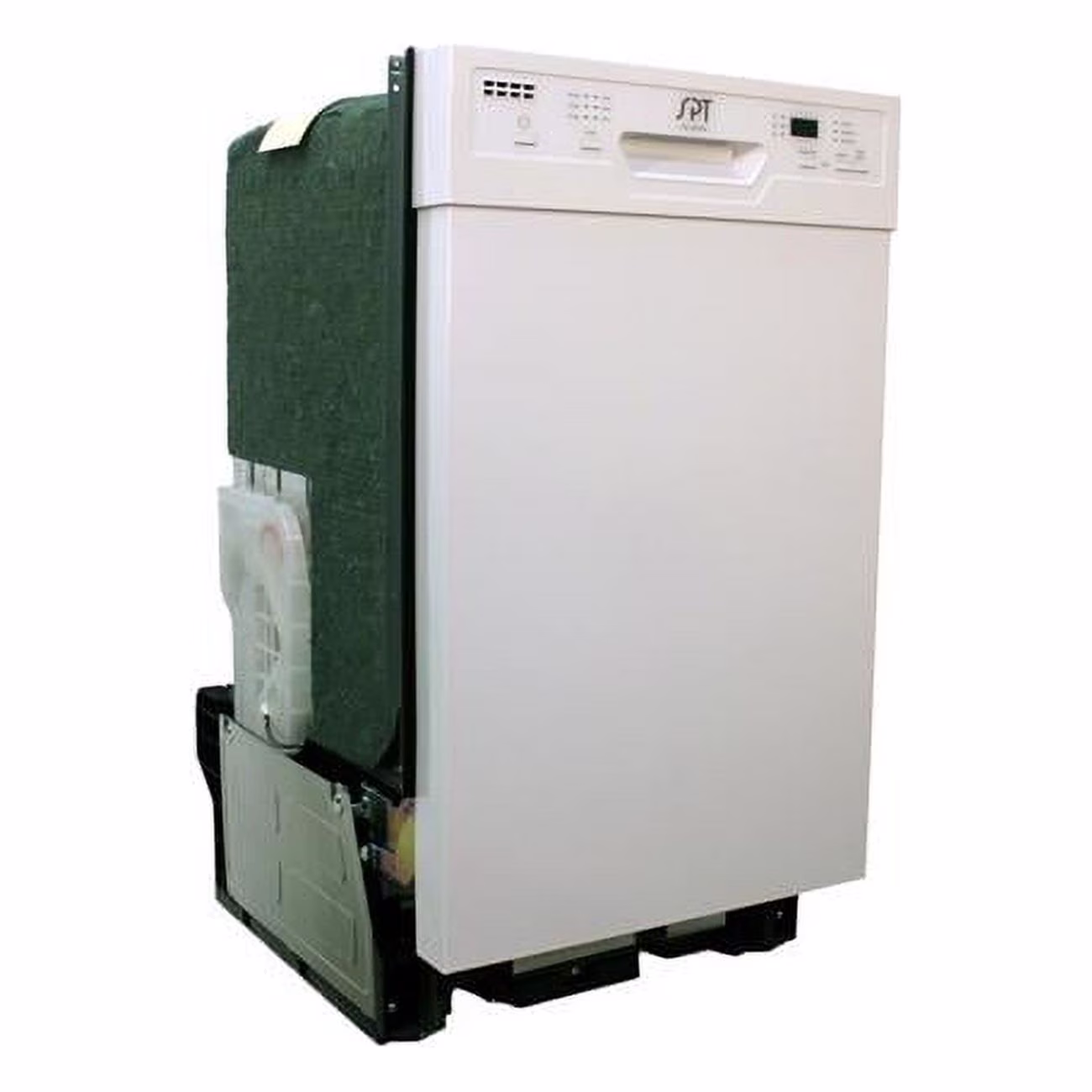 Sunpentown 18 in. Energy Star Built-In Dishwasher with Heated Drying, White