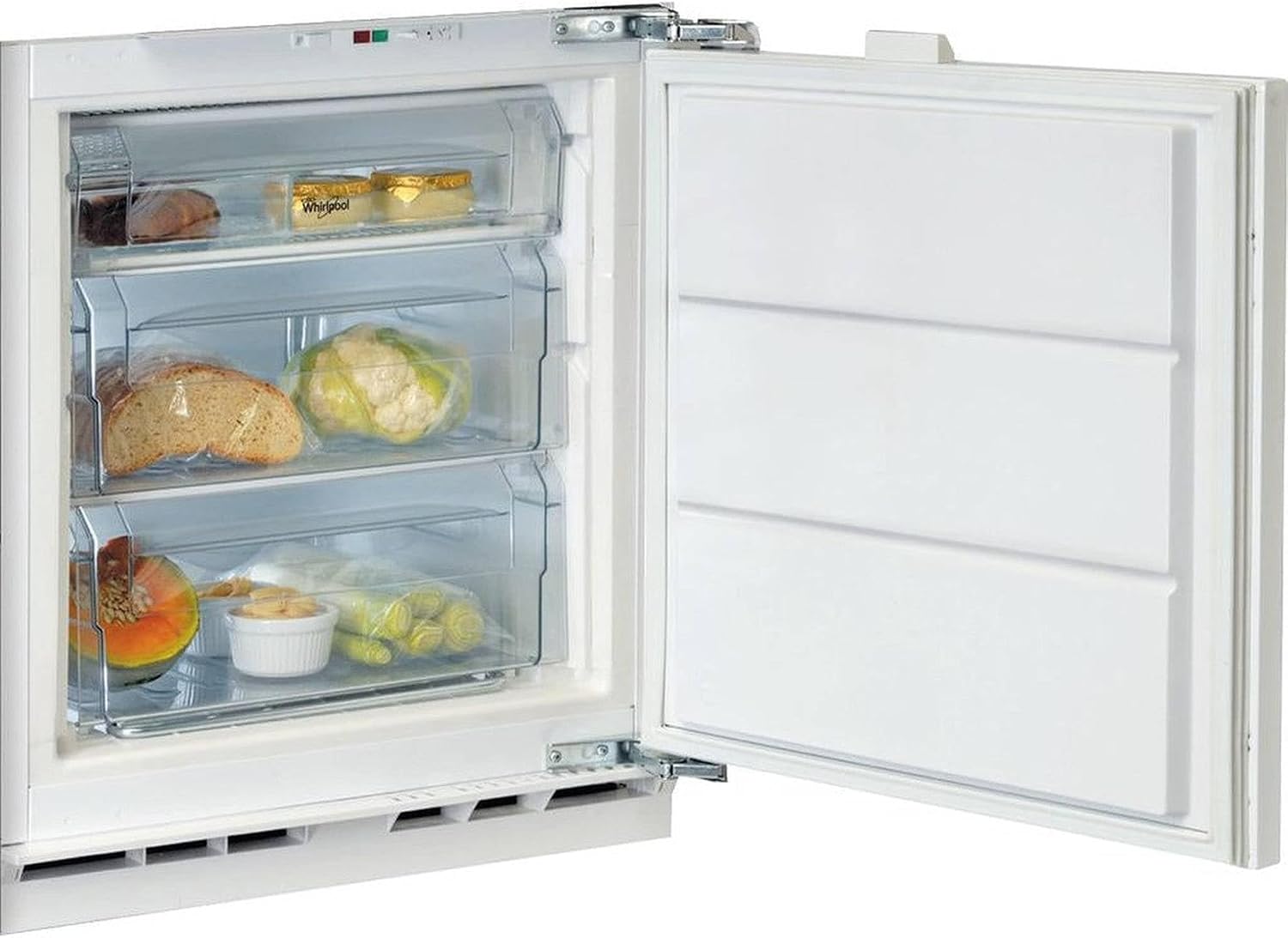 Whirlpool WBUFZ011 - Congelatore verticale, 91 litri, congelamento 10 kg/24h, Classe energetica E